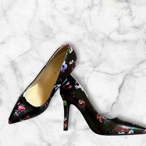 Floral pumps/heels